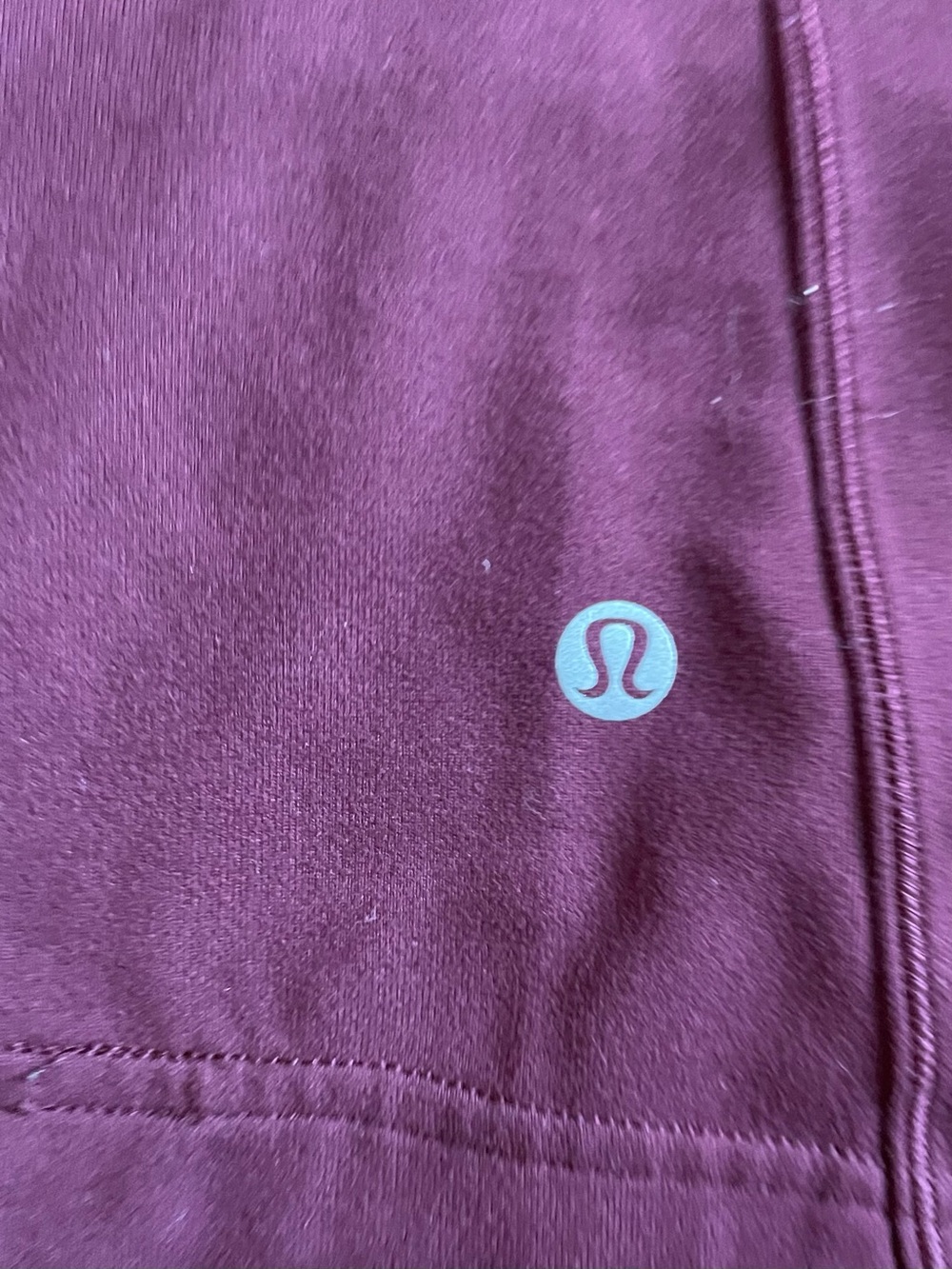 Lululemon Warm Stabilizer 1/2 Zip Hoodie Garnet Women's 6 - Picture 8 of 11